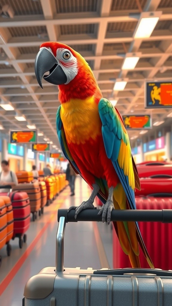 Parrot's Excess Baggage Adventure!