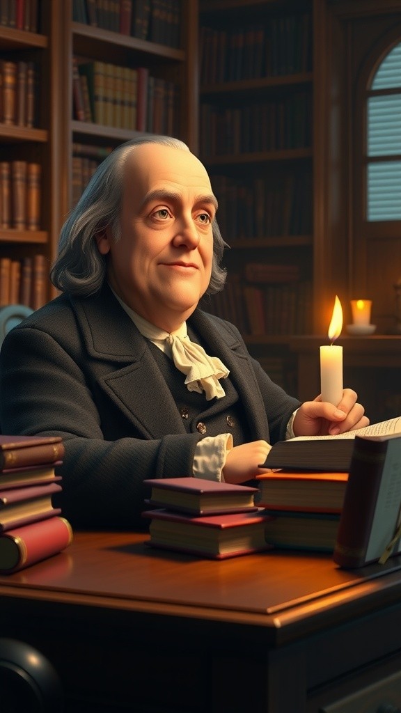 Benjamin Franklin's Smartphone Shock!