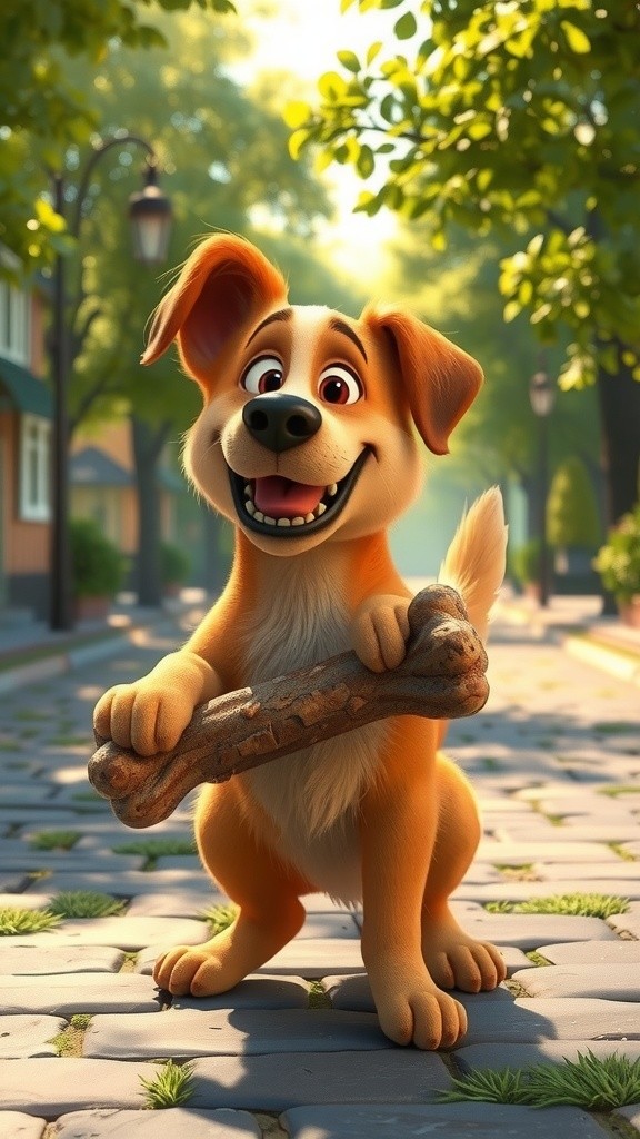 The Greedy Dog and His Lost Bone