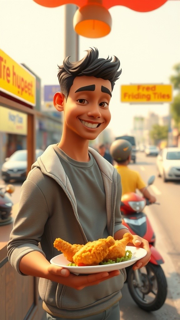 Ayam Goreng atau Latihan Rahang?