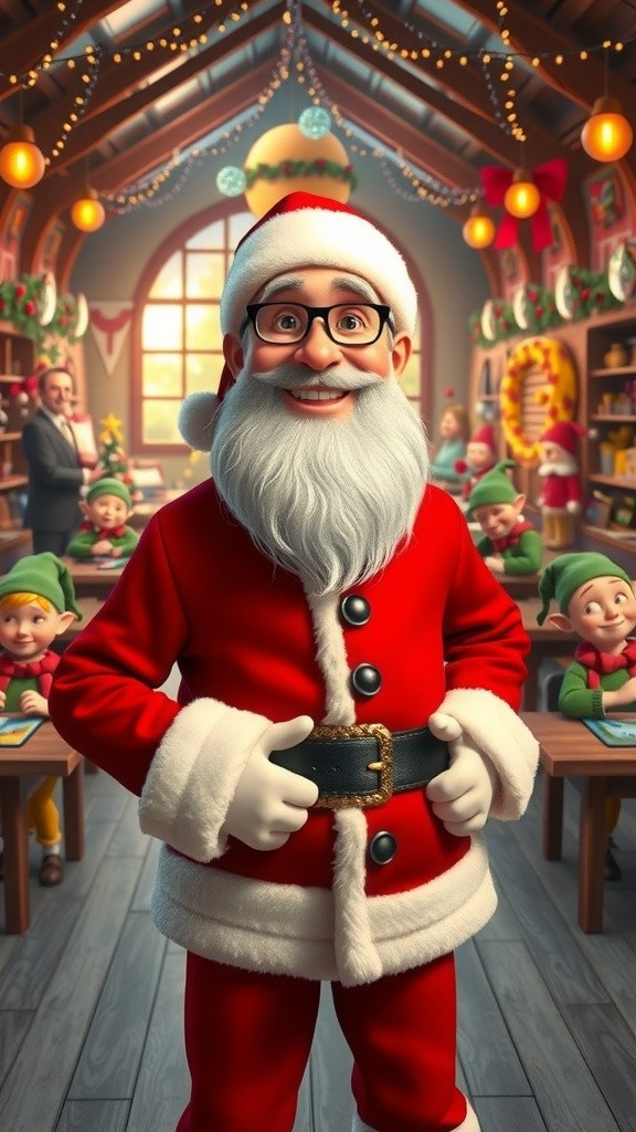 A Magical Sleigh Ride with Santa