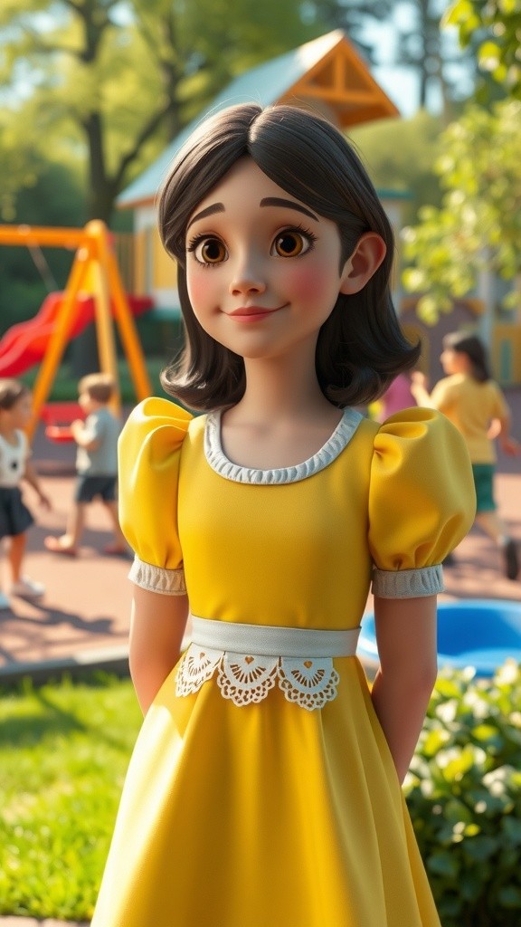 Lilly's New Playground Adventure