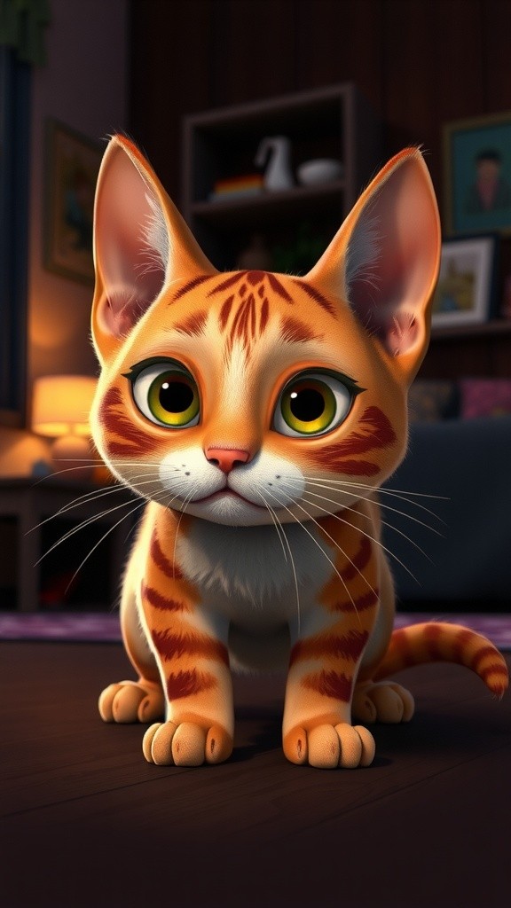 Mimi Si Kucing Pemalu