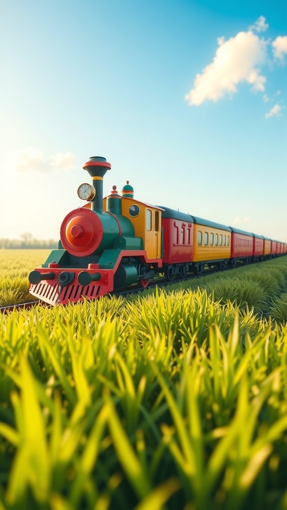 The Magic Colour Train: Discover Colors with Joyful Sounds