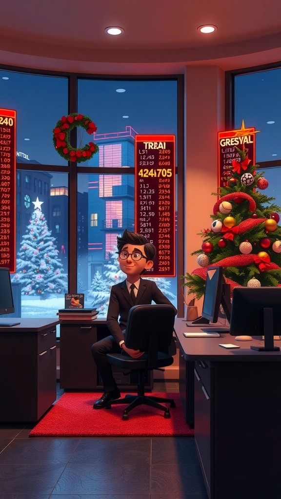 Joyeux Noël : Messages du Marché Financier