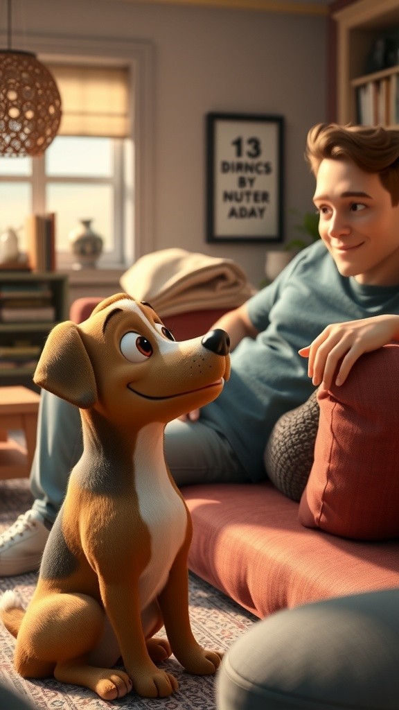 Woofs of Support: A Dog's Guide to Bad Days