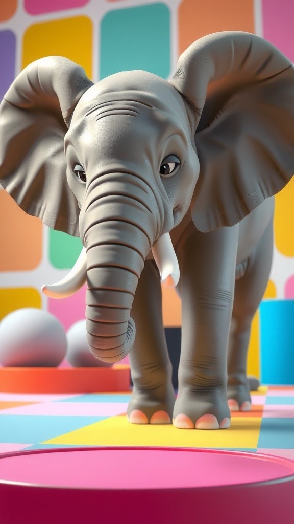 Ellie the Elephant Learns Shapes!