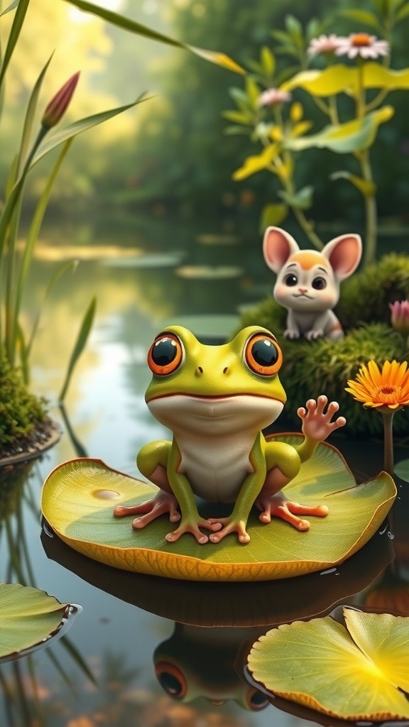 मेंढक और चूहे की मजेदार कहानी