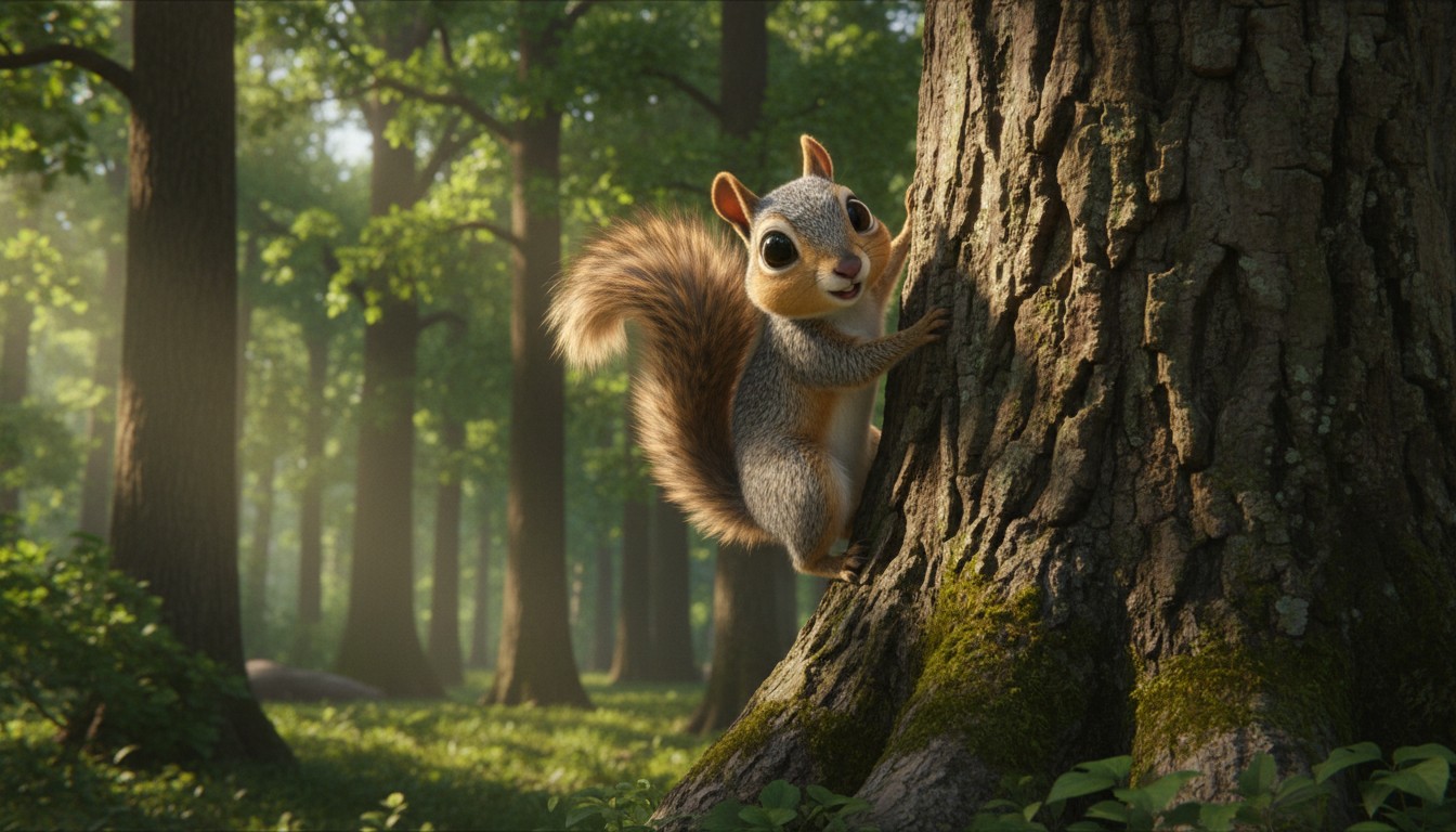 Meet Acorn: The Adorable Squirrel Star!
