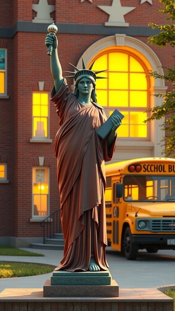 Liberty's Bright First Day!