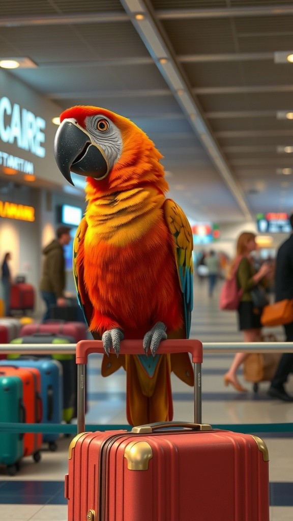 Pack Like a Parrot: Fly Happy!