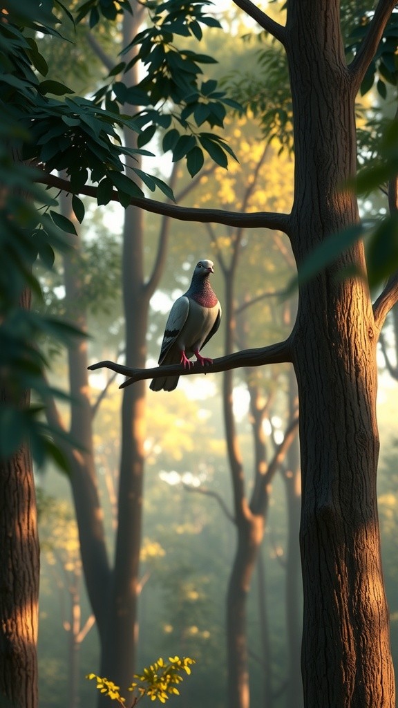 दोस्ती की मिसाल: कबूतर और चूहा