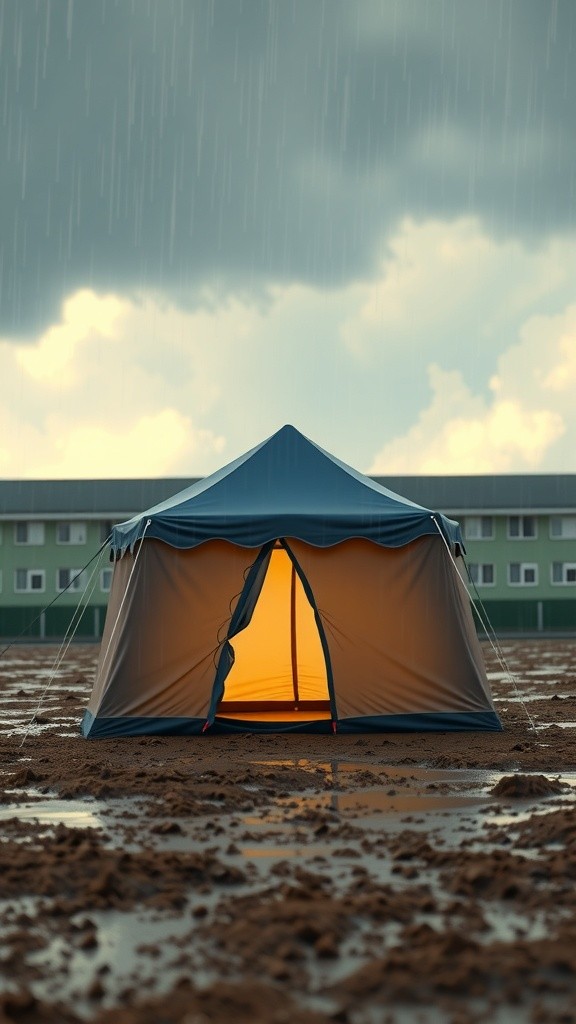 Suara Misterius di Malam Hujan