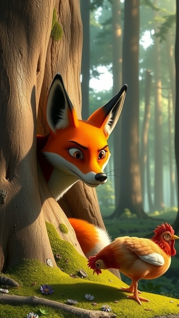 The Hungry Fox's Regret: A Cautionary Tale