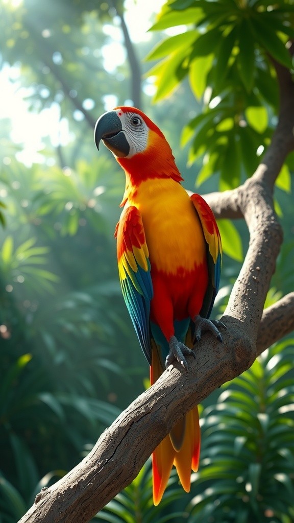 Polly's Curious Encounter in the Jungle