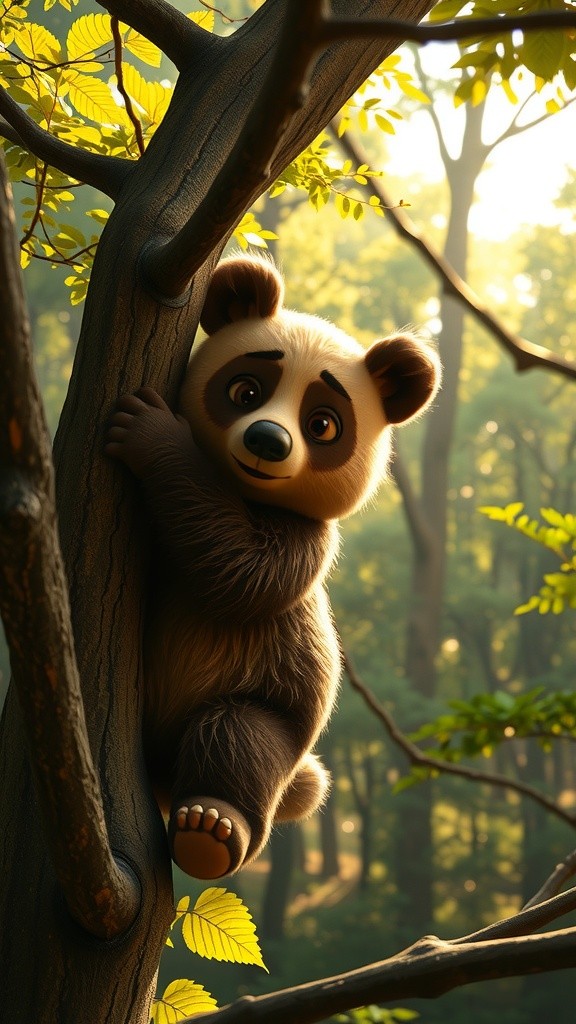 Bear Rescued from Tree