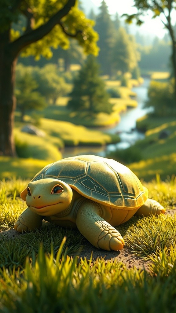 Kerja Sama Kura-Kura dan Burung Pipit