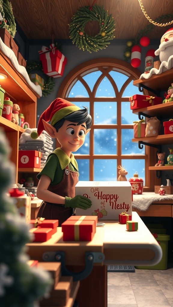 Santa's Magical Christmas Eve Journey