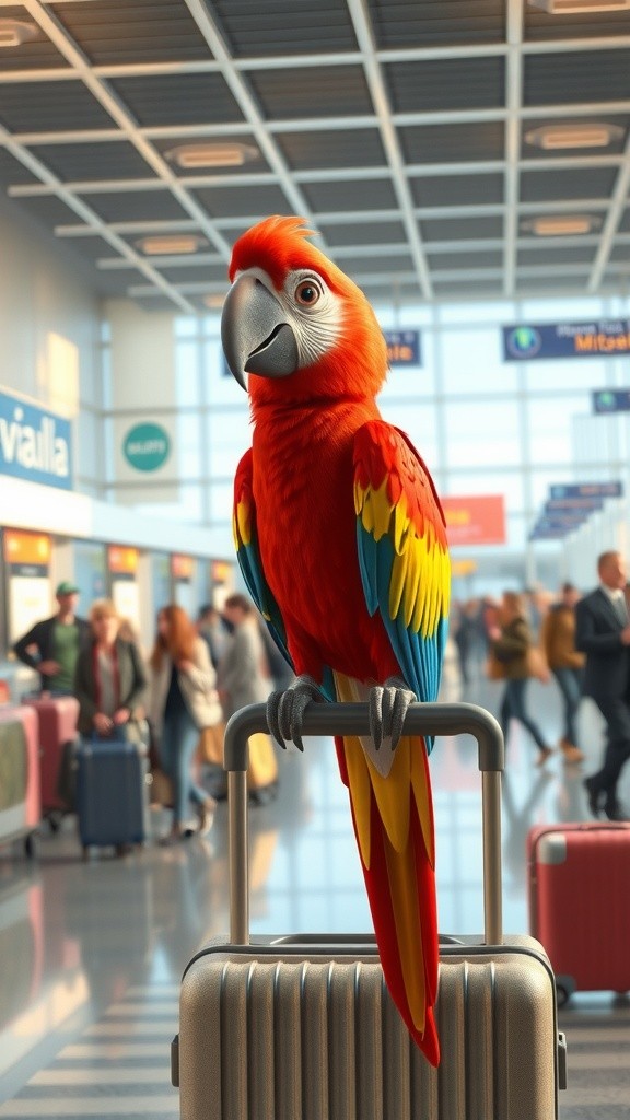 A Parrot's Packing Perks