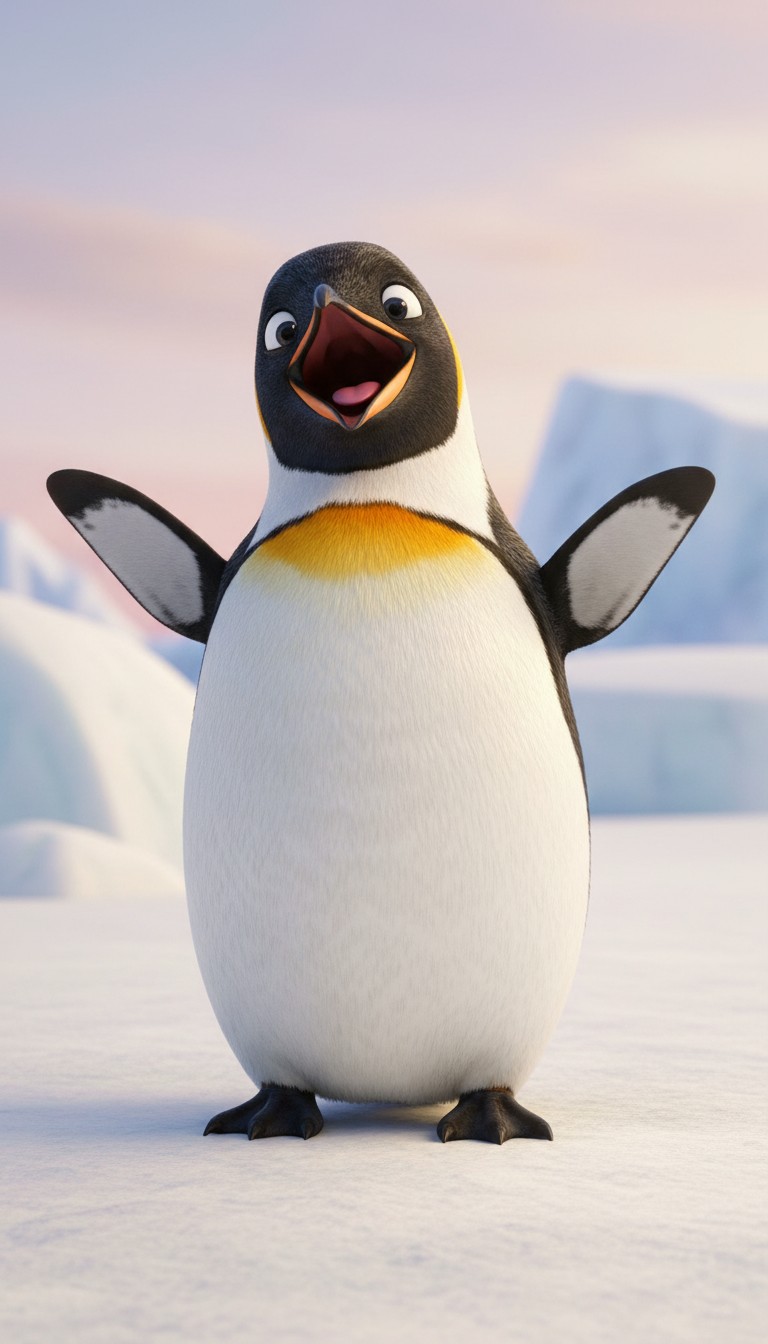 Emotional Conversations of 3 Penguin Friends