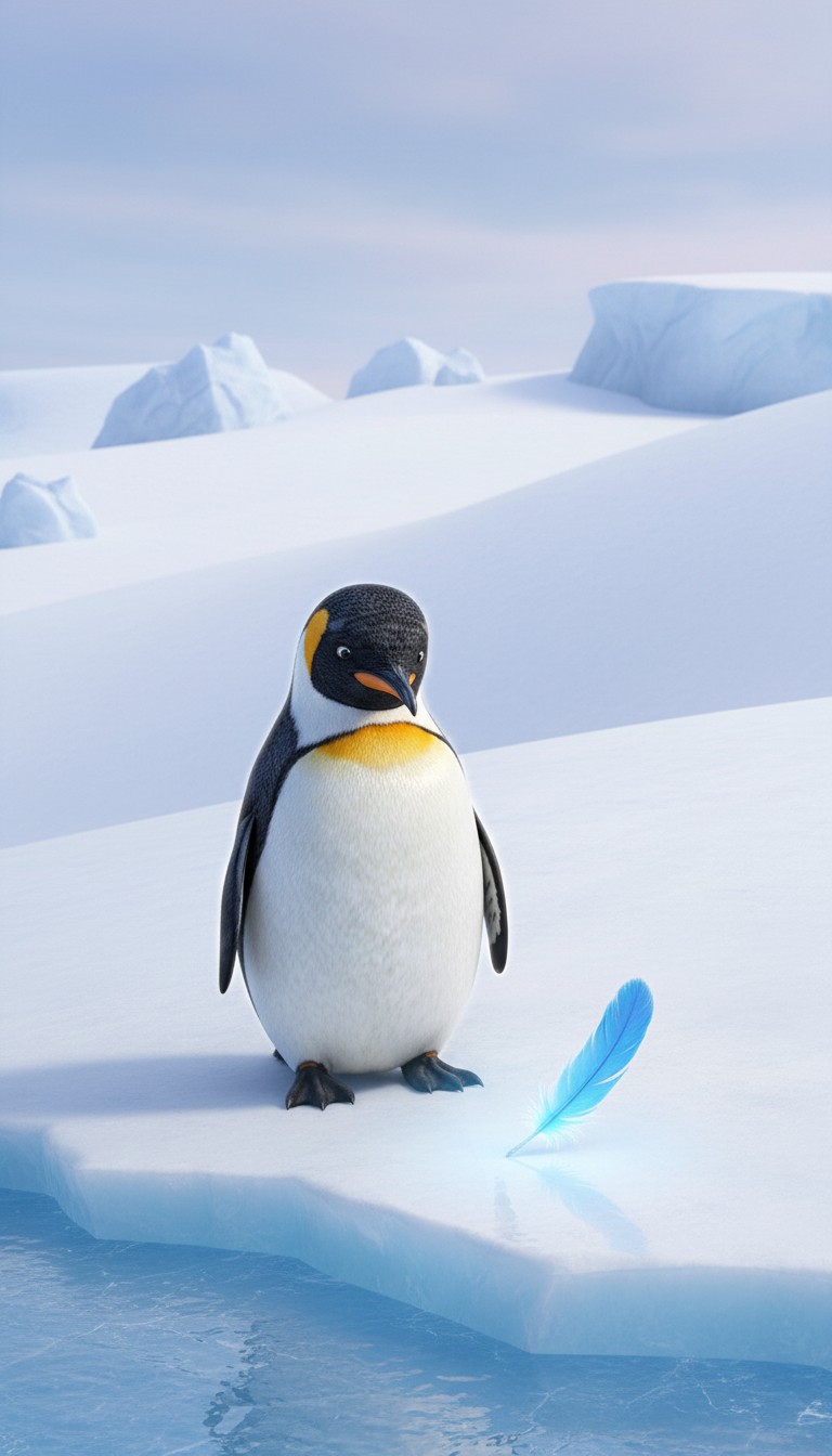 Pingu's Quest for His Feather