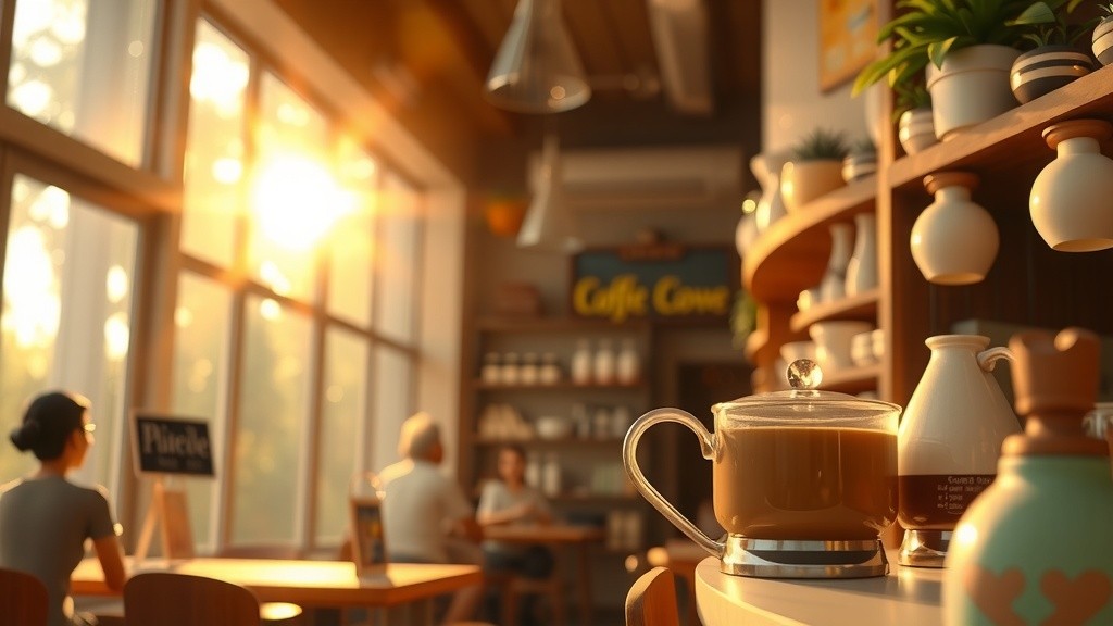 A Decade Apart: A Coffee Shop Reunion