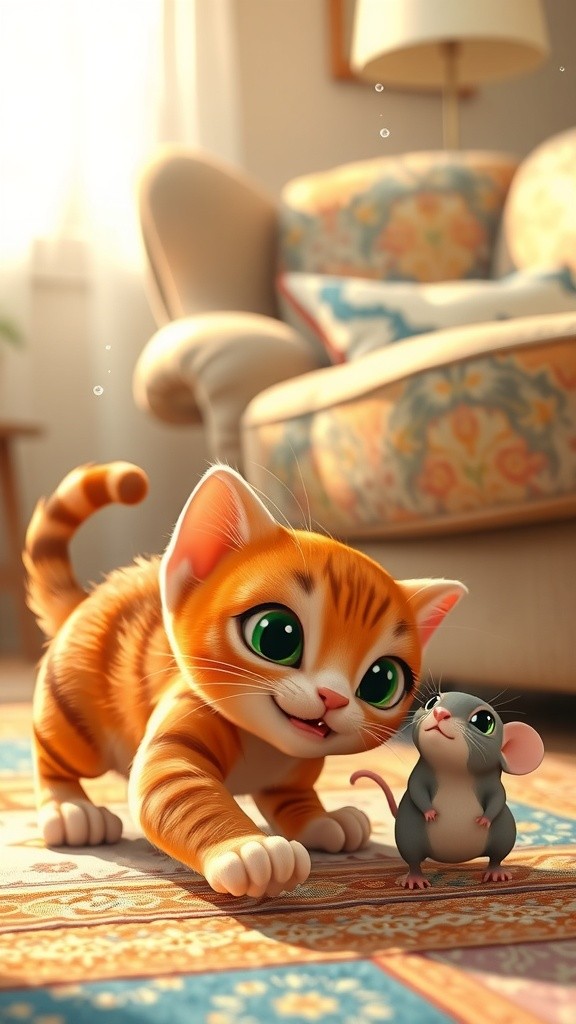 The Great Escape: A Cat and Mouse Tale