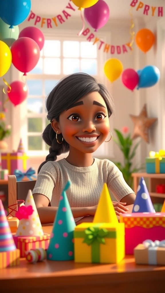 Kejutan Kue Unik untuk Siti!