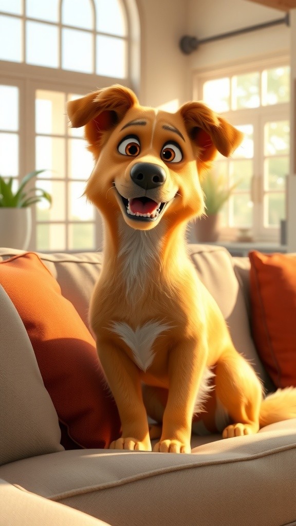 Max the Dog: Comfort for Bad Days!