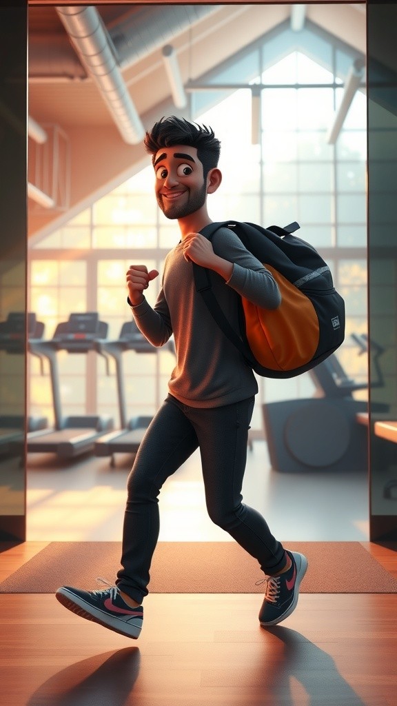 Latihan Keras Demi Angkat Galon