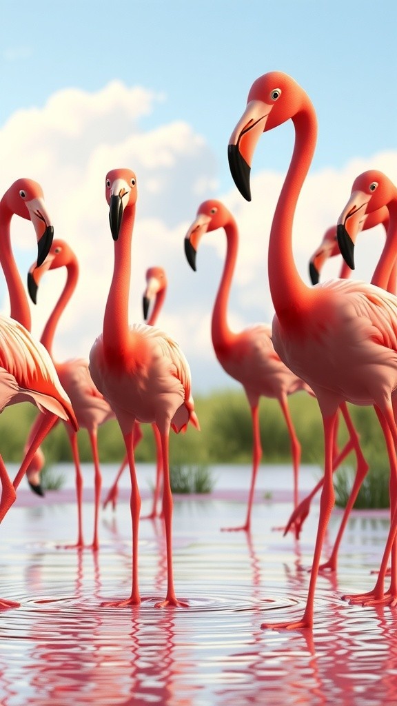 Mengenal Burung Flamingo dan Kesukaannya