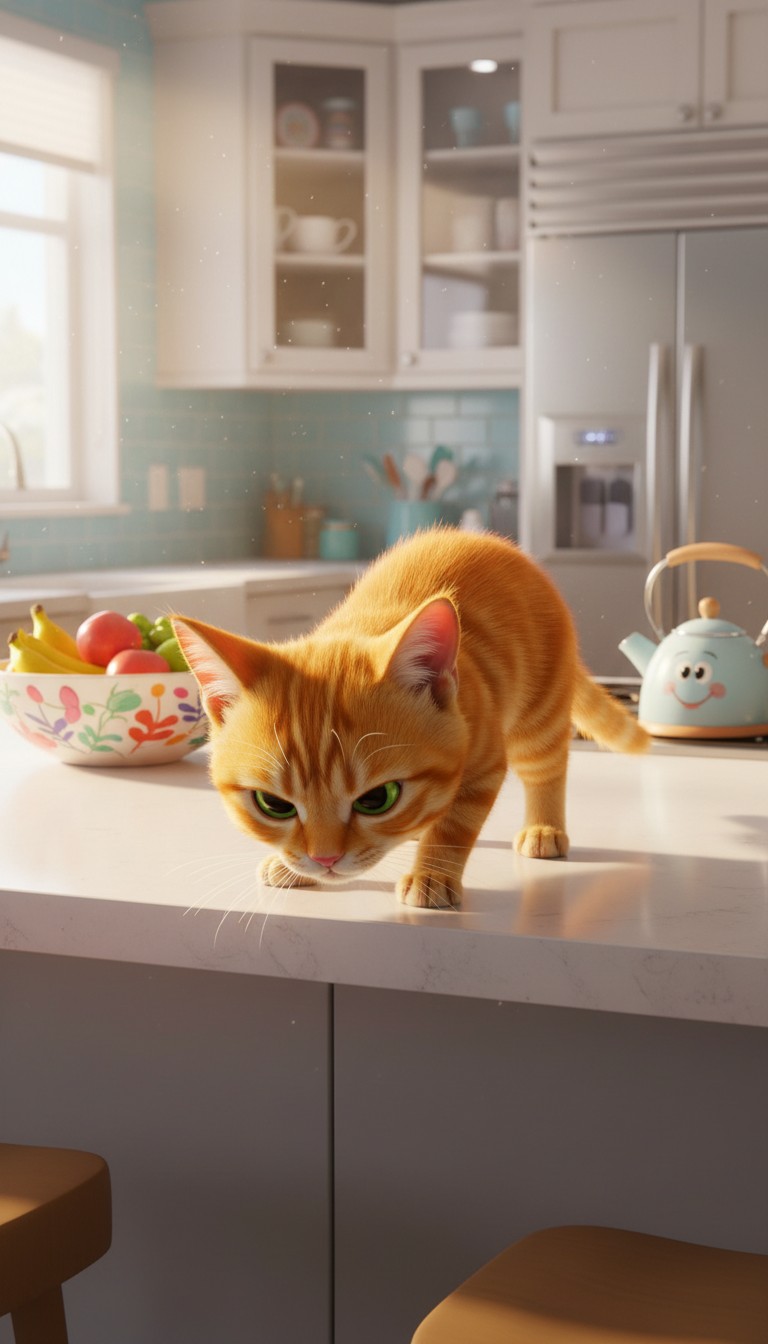 Cat Chef's Smoky Cooking Disaster!