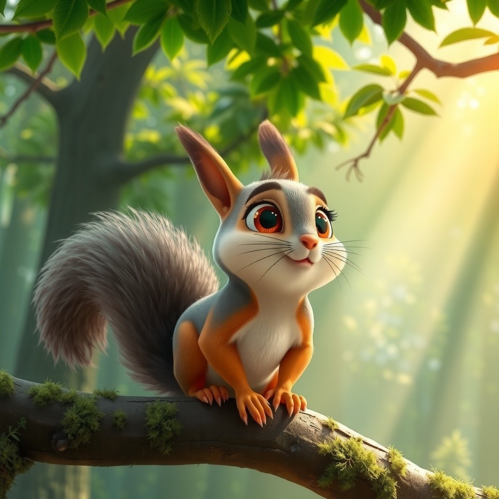 Coco the Brave Squirrel's Adventure!