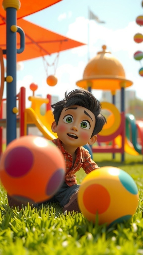 টুকু, রঙিন বল ও নতুন বন্ধুদের খেলাধুলা!