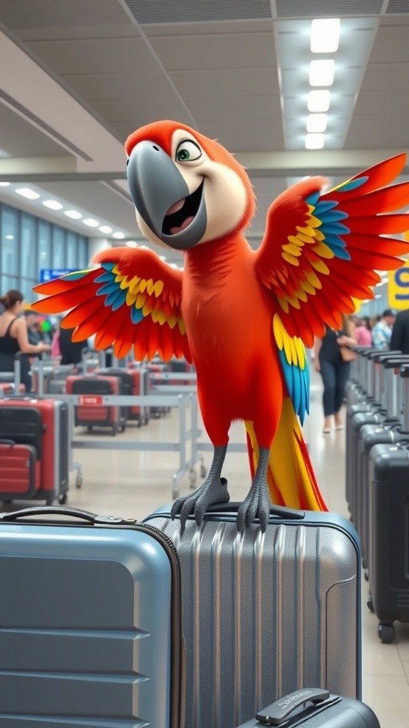 Packed Like a Parrot