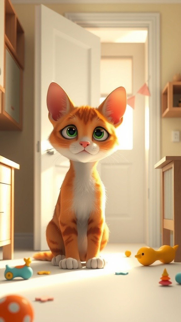 A Heartwarming Birthday Surprise for a Baby Cat!