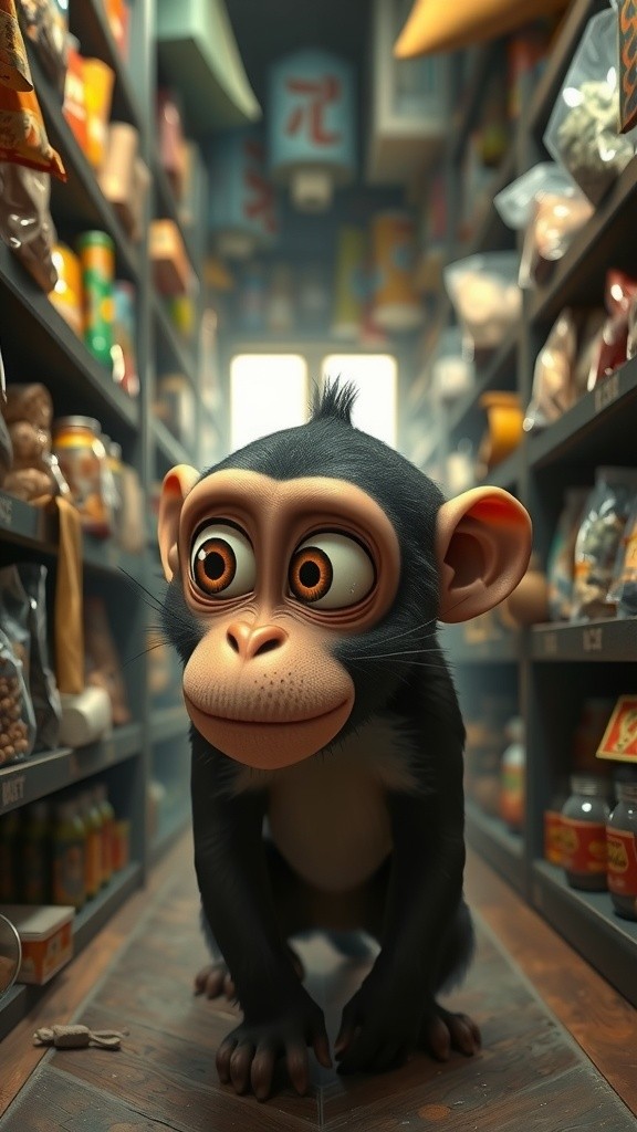 The Egg Heist: A Monkey's Dramatic Chase