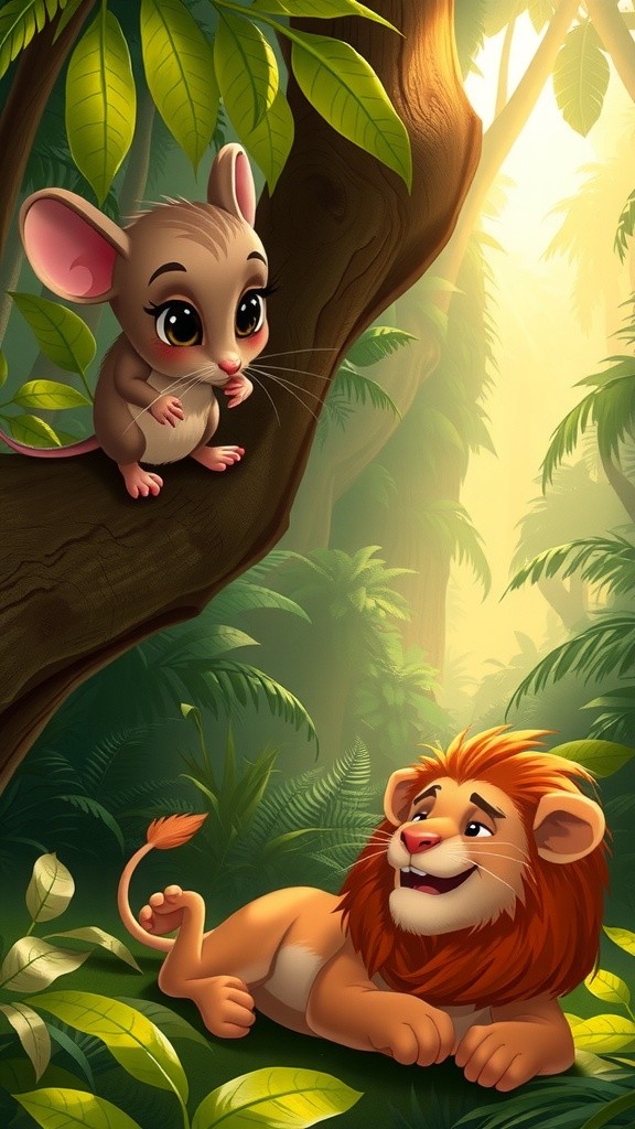दोस्ती की ताकत: चूहा और शेर की कहानी