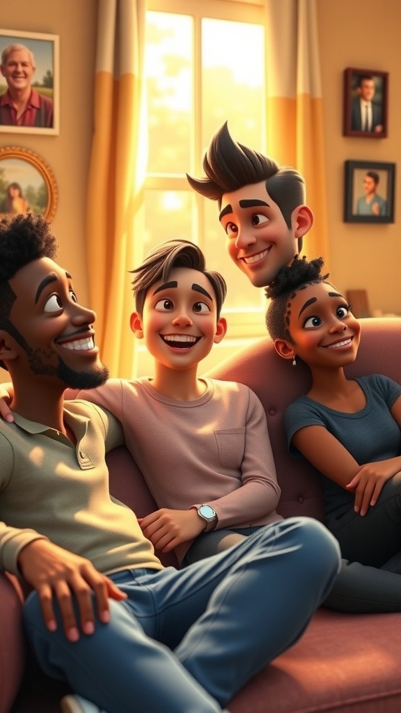 Siblings and Their UNO Adventures