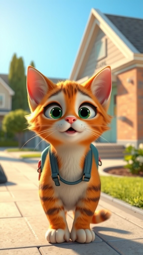 The Struggles of a Cat Postman