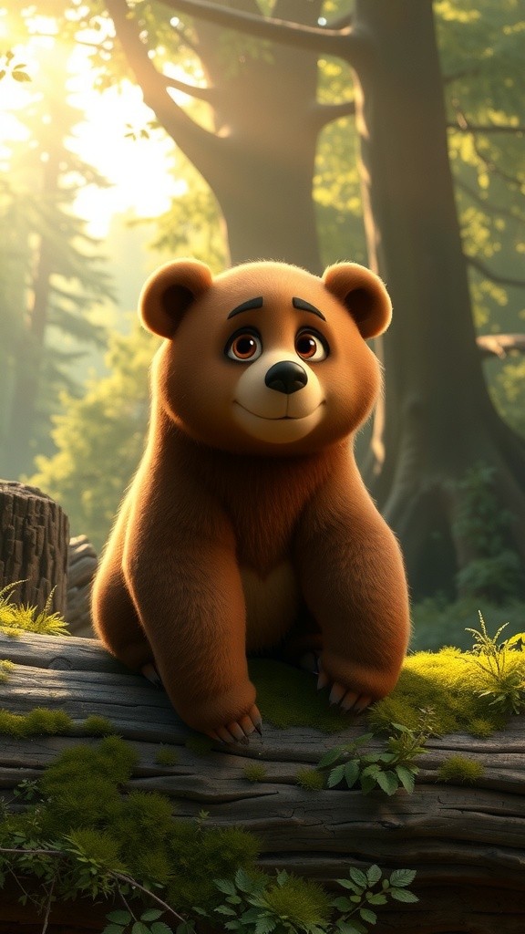 कॉफी पीने वाला भालू की कहानी