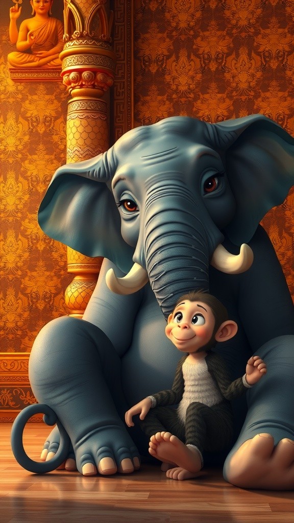 भगवान गणेश और हनुमान जी की अद्भुत कथा