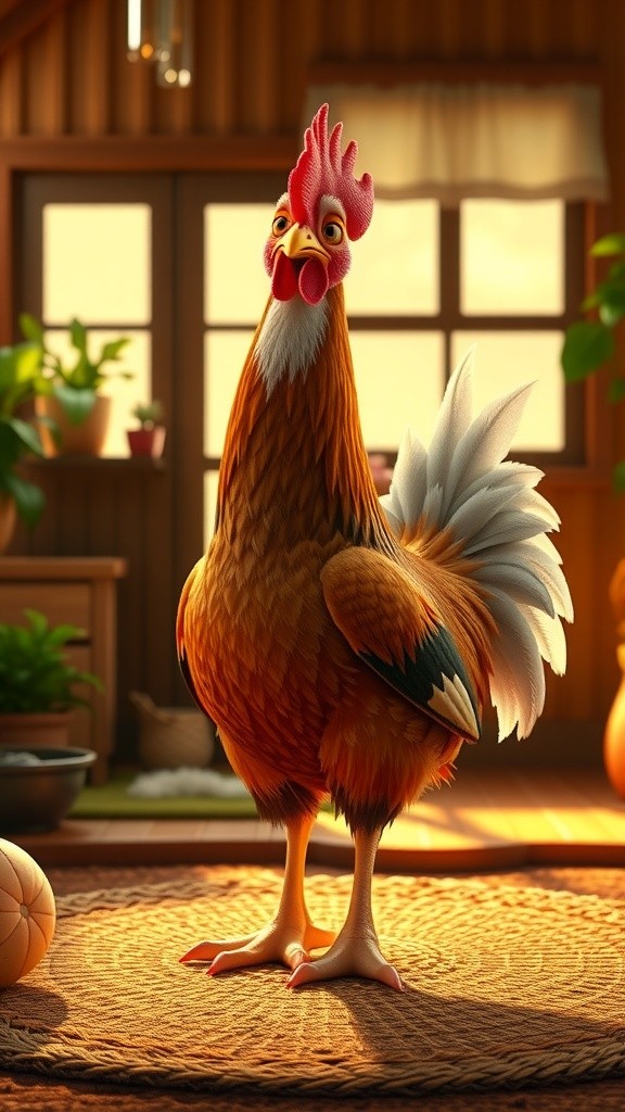 A Day in the Life of Henrietta the Sassy Hen