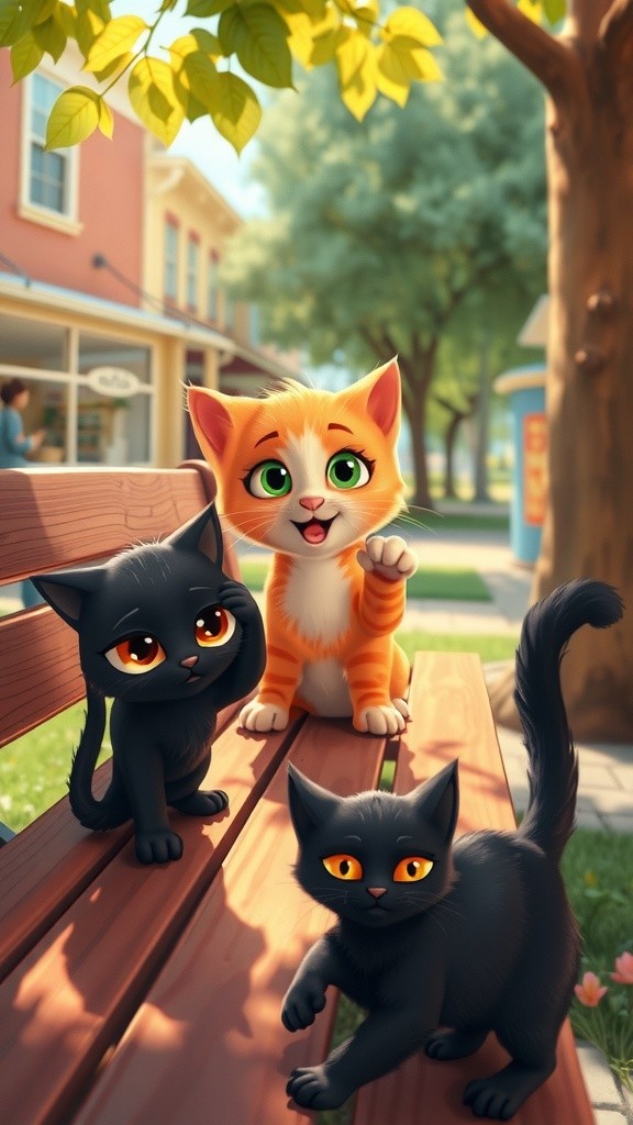 বিড়ালদের বন্ধুত্বের কাহিনী