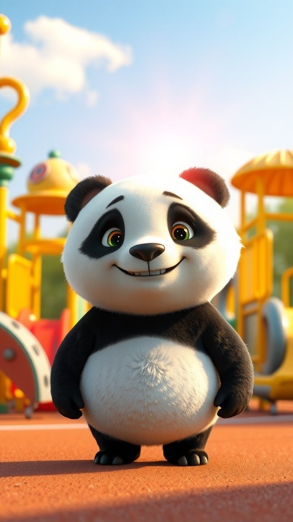 Leo's Joyful Slide Adventure