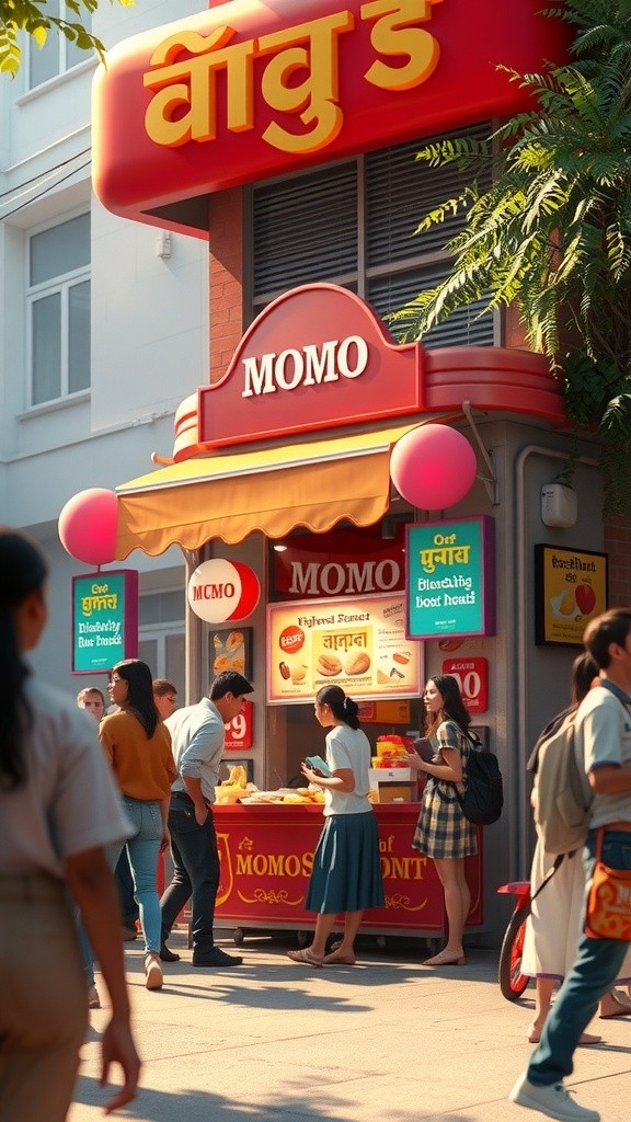 मोमोज़ का मजेदार जंग!