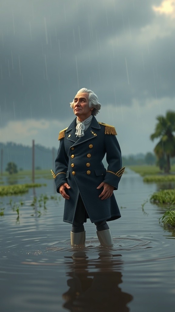 Echoes of Innocence: A Farmer's Heartbreak in the Flood