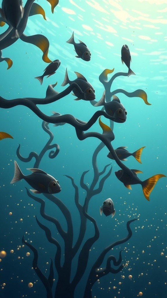 A Serene Underwater Exploration