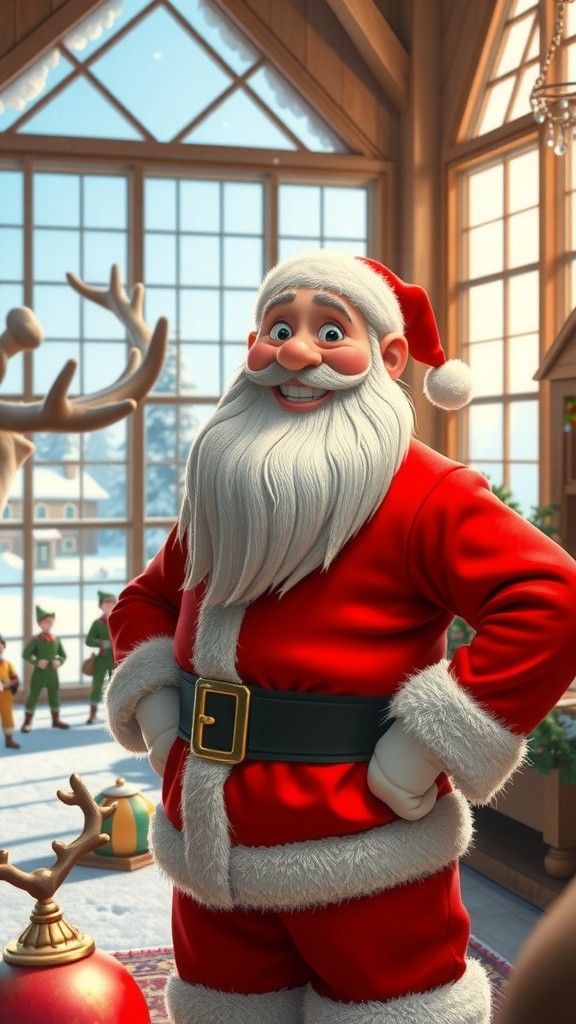 Santa's Christmas Eve Journey