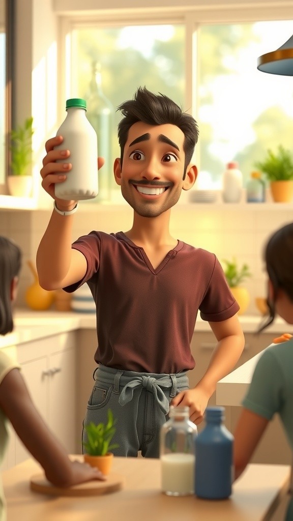 Pure Goodness: Fresh Milk from Farm to Family